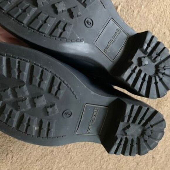 Gentle Souls Best Fun Size Women’s 6M Blue Rubber Boots - Picture 6 of 7